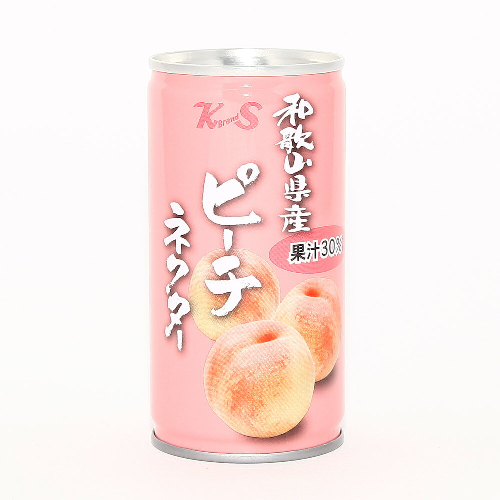 紀州食品 紀州のピーチネクター 1缶・190g