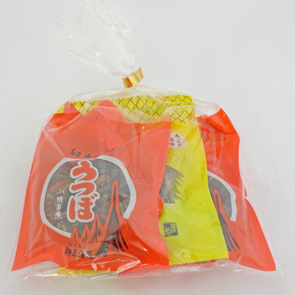 伊平次屋　うつぼ小明石煮・うつぼぽりぽり揚げセット【小明石煮（30g）×2袋、ぽりぽり揚げ（30g）×1袋入）