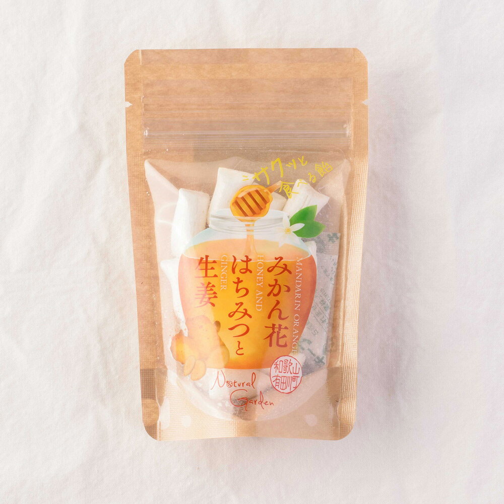 Natural Garden サクッと食べる飴　はちみつ生姜　30g　不可商品