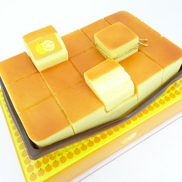 山崎梅栄堂和歌山みかんチーズケーキ15切入