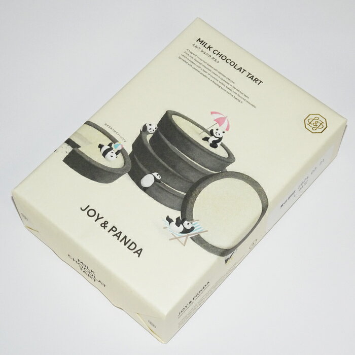 JOY＆PANDA　ミルクショコラタルト　4個入