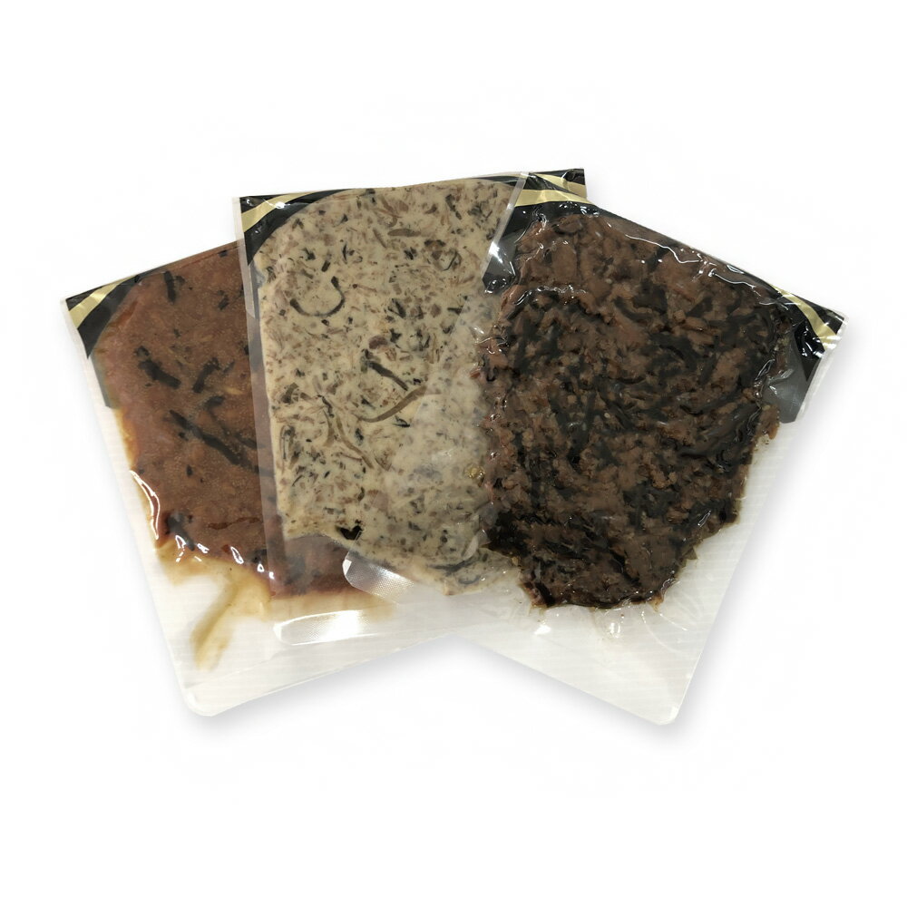 和か屋3種のうま煮鮪食べくらべ