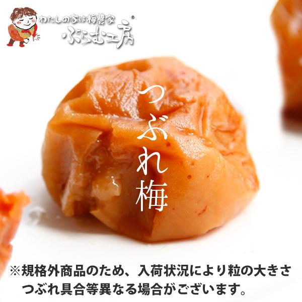 ぷらむ工房 わたしの家は梅農家 紀州南高梅　つぶれ梅
