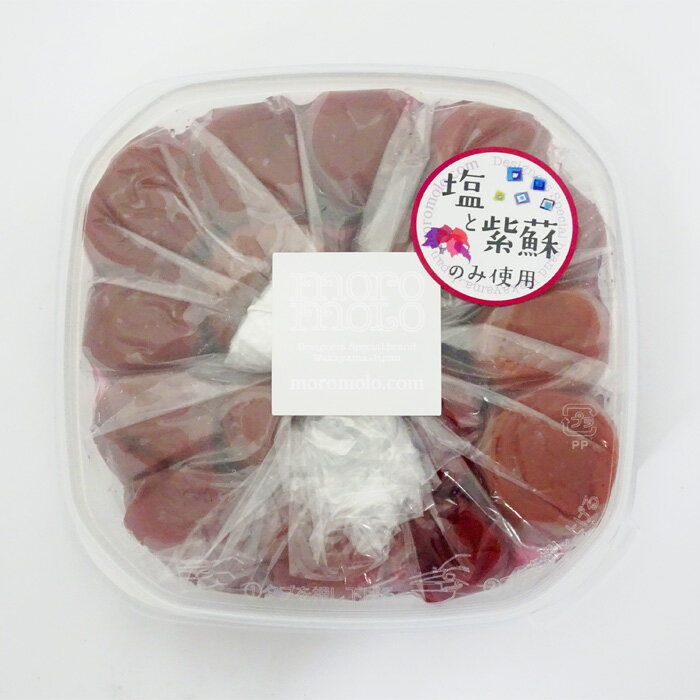 moromolo Yosumi beni 紫蘇 300g 塩分約15% 梅干し※包装不可商品
