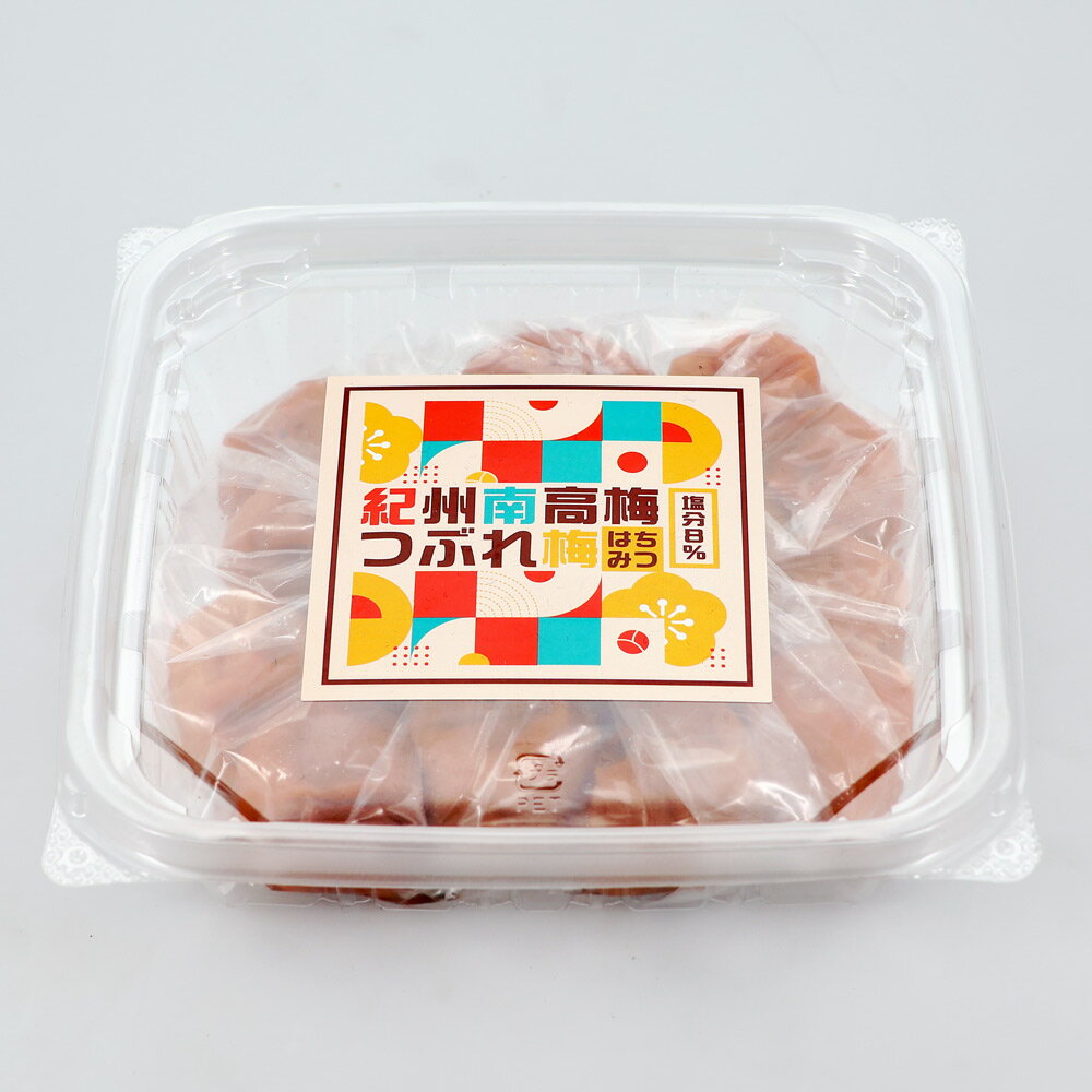 紀の国食品紀州南高梅　つぶれ梅　はちみつ　300g（塩分約8％）※包装不可商品