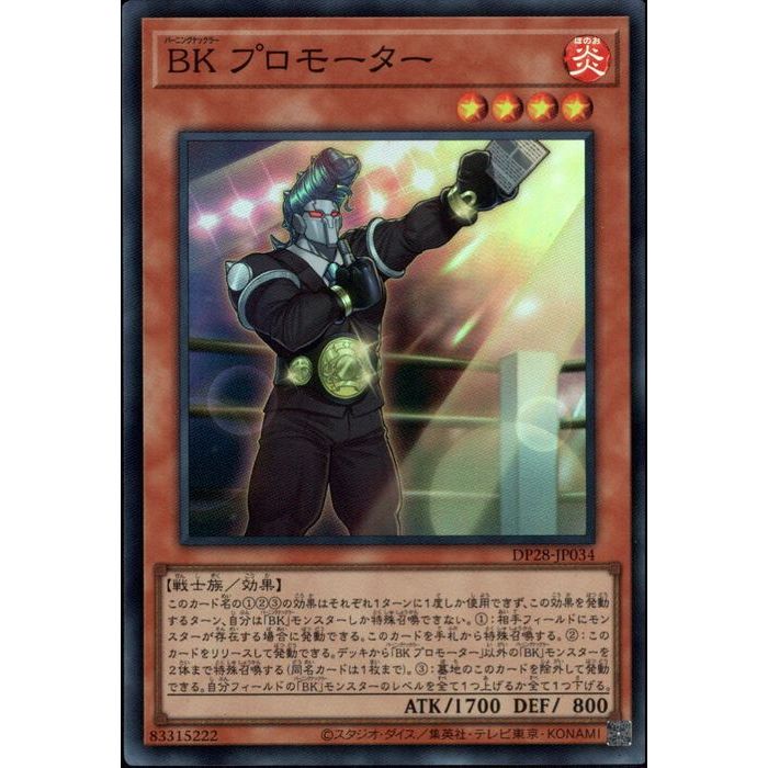 [SR] DP28-JP034《BK プロモーター》[中古]