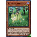 ■遊戯王(英語) ■Danger!? Jackalope? ■Danger!? Jackalope? ■CYHO-EN085/英語版/1st ■43694650 ■ウルトラレア ■効果モンスター ■レベル3/闇属性/獣族/攻500/守2000 []/ ■状態ランクは『A』〜『B』です。小さな傷・いたみがあるものも含みます。 ■状態の見解には個人差がある為、状態ランクは『目安』とお考え下さい。 ■『キラカード』の『1st』のみエディションを表記しています。 ■同一カードは4枚までとなります。 ※レア度違いは別のカードとして取り扱います。 ■画像はイメージです。このカード名の(2)の効果は1ターンに1度しか使用できない。 (1)：手札のこのカードを相手に見せて発動できる。 相手は自分の手札をランダムに1枚選んで捨てる。 この効果で捨てたカードが「Danger!? Jackalope?」以外だった場合、手札から「Danger!? Jackalope?」1体を特殊召喚し、自分はデッキから1枚ドローする。 (2)：このカードが手札から捨てられた場合に発動できる。 デッキから「Danger!? Jackalope?」以外の「Danger!」モンスター1体を守備表示で特殊召喚する。