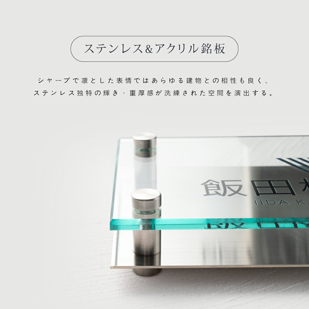 ＼クーポン配布中！／社名 看板 W600×H200mm 表札 会社 オフィス用 事務所 裏印刷 ...