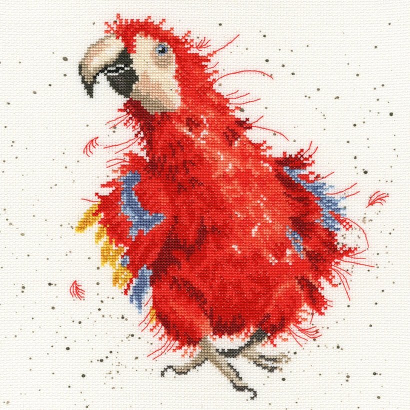 Rakuten - Bothy Threads クロスステッチ刺繍キット 「Parrot On Parade」 XHD26 ボシースレッズ 【取り寄せ/納期40〜80日程度】 鳥 オウム
