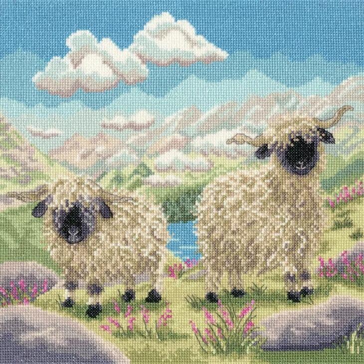 Bothy Threads クロスステッチ刺繍キット "Spag And Hetti" XLP22 ボシースレッズ 【海外取り寄せ/納期40～80日程度】