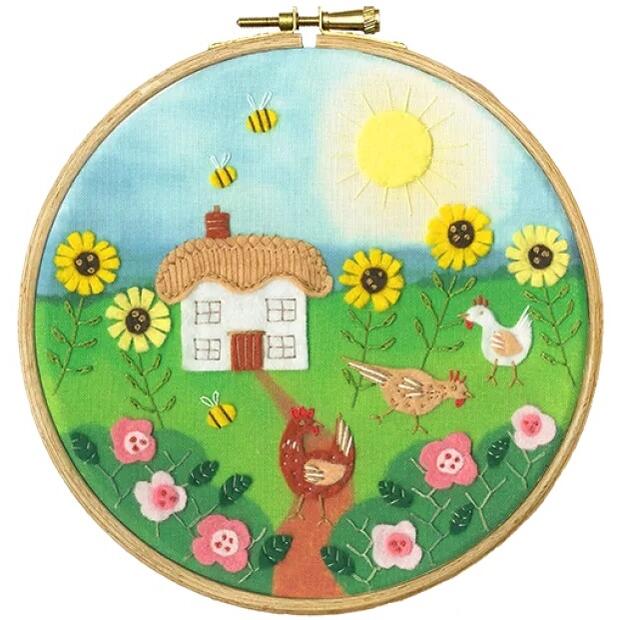 Rakuten - Bothy Threads フェルト刺繍キット 