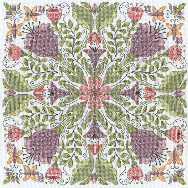 Bothy Threads クロスステッチ刺繍キット "Bursting Blooms" XBUF2 ボシースレッズ 【海外取り寄せ/納..