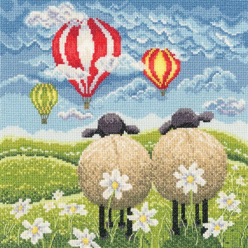 Bothy Threads クロスステッチ刺繍キット "A Cheeky Escape" (チーキーエスケイプ) XLP5 ボシースレッズ 