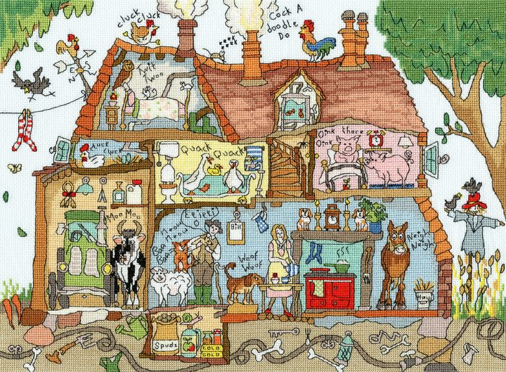 Bothy Threads クロスステッチ刺繍キット 