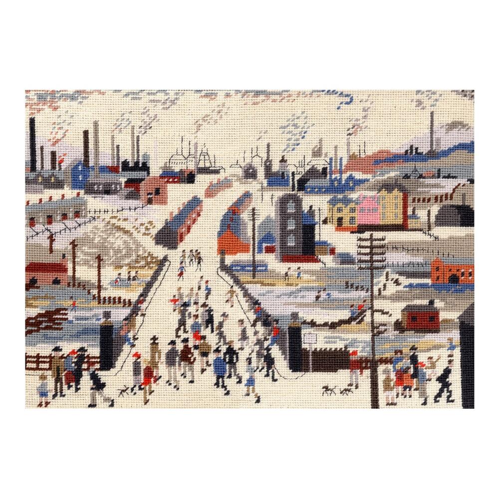 Rakuten - Bothy Threads クロスステッチ刺繍キット 「Canal Bridge Tapestry」 TLC10 (キャナル・ブリッジ・タペストリー) L.S Lowry and Lowry Style ボシースレッズ 【海外取り寄せ/納期40〜80日程度】