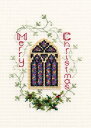 Bothy Threads クロスステッチ刺繍キット 「Christmas Card - Stained Glass Window」 CDX29 (ステンドグラス) ボシースレッズ 【海外取り寄せ/納期40〜80日程度】