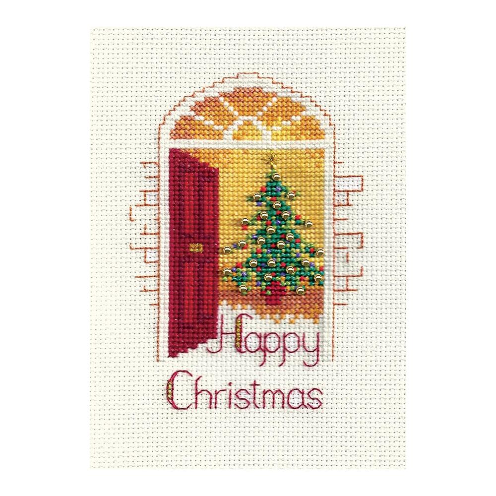 Rakuten - Bothy Threads クロスステッチ刺繍キット 「Christmas Card - Warm Welcome」 CDX34 (ウォームウェルカム) ボシースレッズ 【海外取り寄せ/納期40〜80日程度】