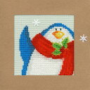 Bothy Threads クロスステッチ刺繍キット 「Christmas Card - Snowy Penguin」 XMAS13 (雪のペンギン) ボシースレッズ 【海外取り寄せ/納期40~80日程度】