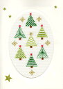 Bothy Threads NXXeb`hJLbg uChristmas Card - Christmas Forestv XMAS23 (NX}X̐X) {V[XbY yCO/[40`80xz