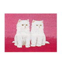 東京文化刺繍キット BSK-053 「白い子ねこ」(3号)