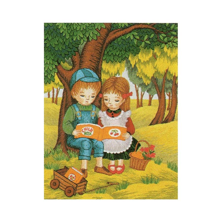 東京文化刺繍キット BSK-129 「木かげ」(3号) メルヘン