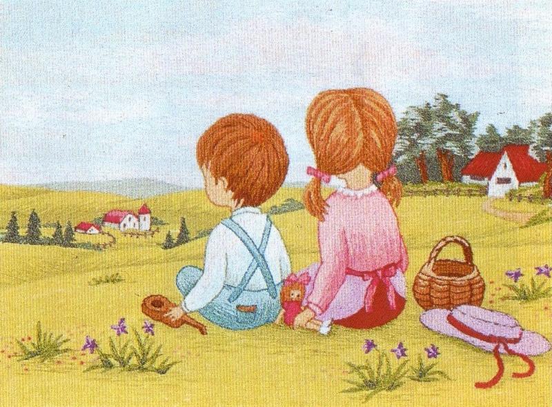 東京文化刺繍キット BSK-131 「すみれの花咲く丘」(3号) メルヘン