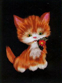 東京文化刺繍キット BSK-422 「こねこ」(3号) 小猫 子猫 仔猫