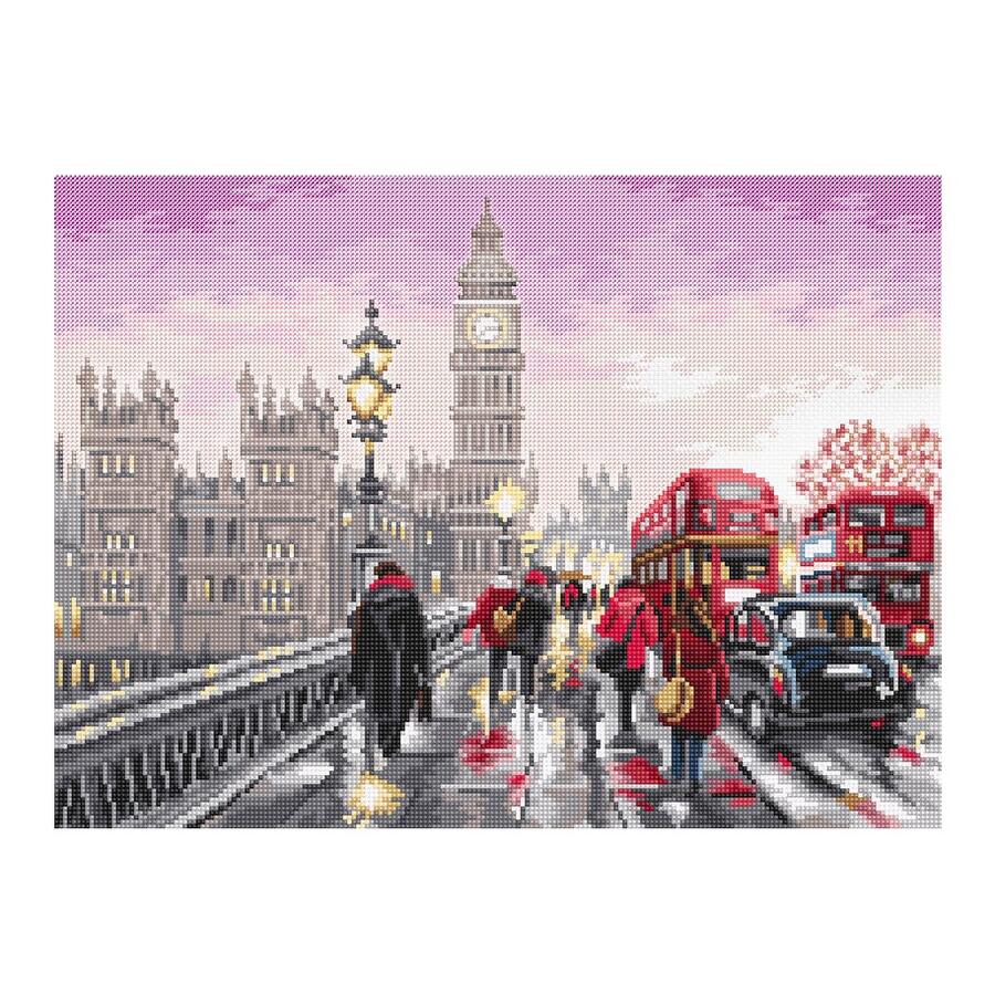 LETISTITCH クロスステッチ刺繍キット L8040 "Westminster Bridge / Range: Cities" (ロンドン ウェストミンスター橋 London) 【海外取り寄せ/納期40～80日程度】
