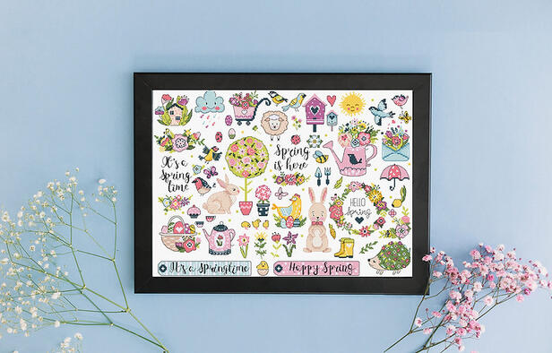 LETISTITCH クロスステッチ刺繍キット L9937 