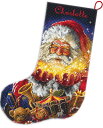 LETISTITCH クロスステッチ刺繍キット L8050 "Christmas miracle Stocking" (サンタクロース クリスマス・ミラクルのソックス) 【海外取り寄せ/納期45~90日程度】
