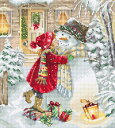 LETISTITCH クロスステッチ刺繍キット L8057 Winter playtime (ウィンター プレイタイム クリスマス) 【海外取り寄せ/納期40～80日程度】