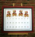 OOE クロスステッチ刺繍キット 60202 クリスマス アドベントカレンダー デンマークの刺しゅうメーカー「オーレンシュレーガー(O. Oehlenschl&...