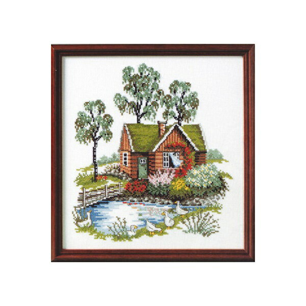 Rakuten - OOE クロスステッチ刺繍キット 65104 風景 【海外取り寄せ/納期40〜80日程度】 デンマークの刺しゅうメーカー「オーレンシュレーガー(O. Oehlenschl&auml;gers Eftf. / Oehlenschlager)」製ししゅうキット