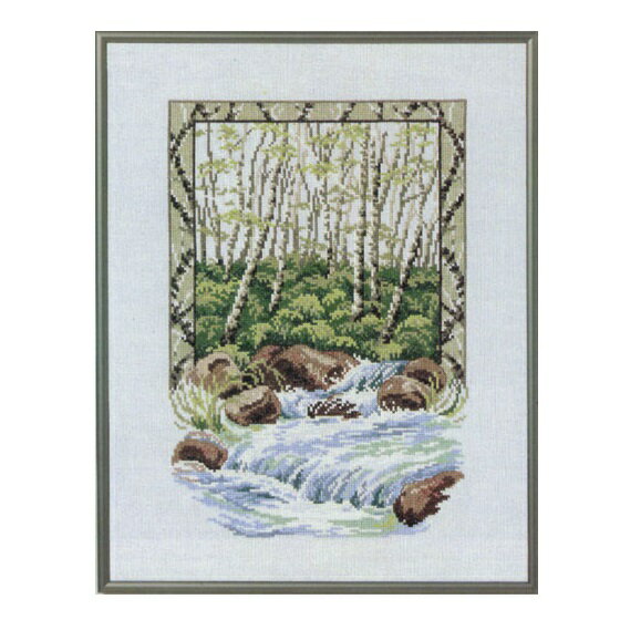 OOE クロスステッチ刺繍キット 67553 風景 【取り寄せ/納期40〜80日程度】 デンマークの刺しゅうメーカ..