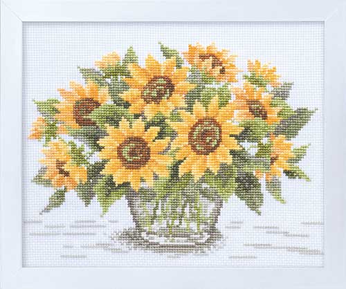 Olympusクロスステッチ刺繍キット 7287「サンフラワー」 オリムパス