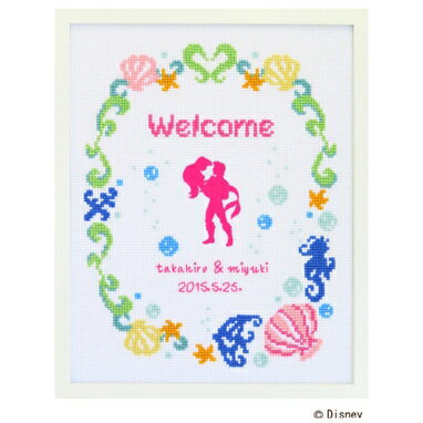 絵柄はフロッキーワッペンでかんたんアイロン接着●キット内容：Olympus25番刺しゅう糸、(綿100％)、オリムパス刺繍布No.5500(綿100％)、クロスステッチ針、フロッキーワッペン、カラー図案付説明書、プリントネーム。●難易度：D...