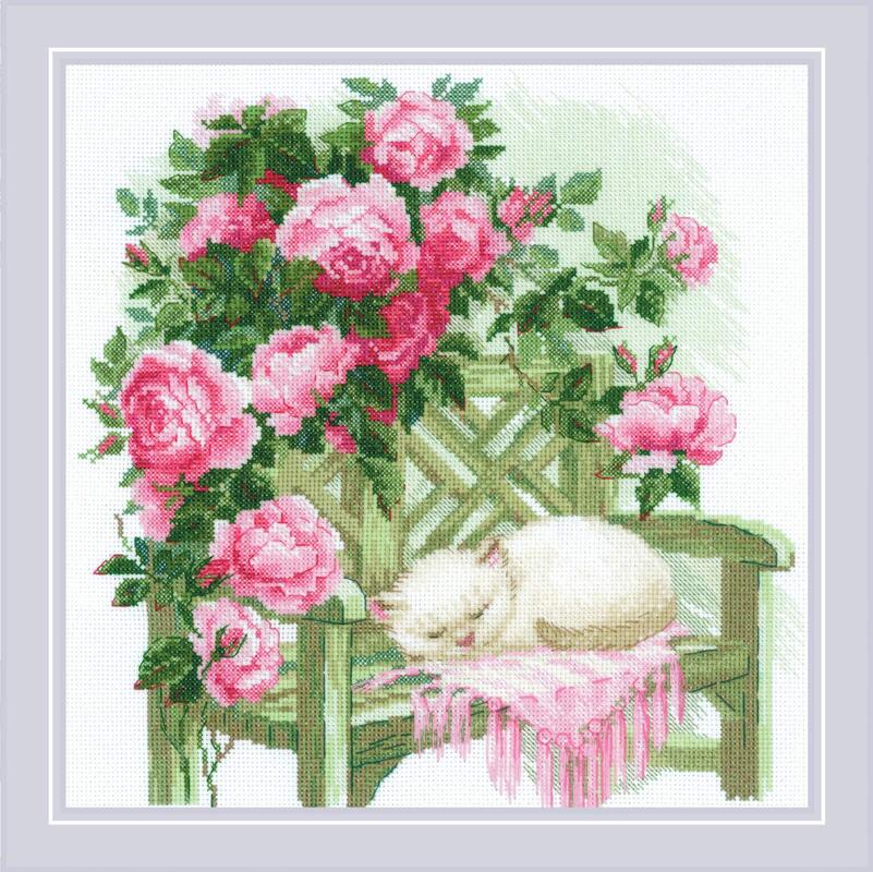 RIOLISクロスステッチ刺繍キット No.2163 "Sweet Dreams" (スウィート・ドリームズ) 【海外取り寄せ/納期30～60日程度】