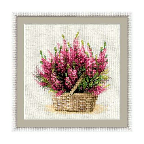 RIOLISクロスステッチ刺繍キット No.1324 「Scottish Heather」 (スコットランドのヘザー) 