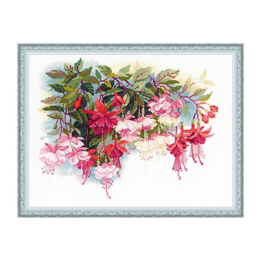 Rakuten - RIOLISクロスステッチ刺繍キット No.1398 「Fuchsia」 (フクシア) 【海外取り寄せ/納期30〜60日程度】