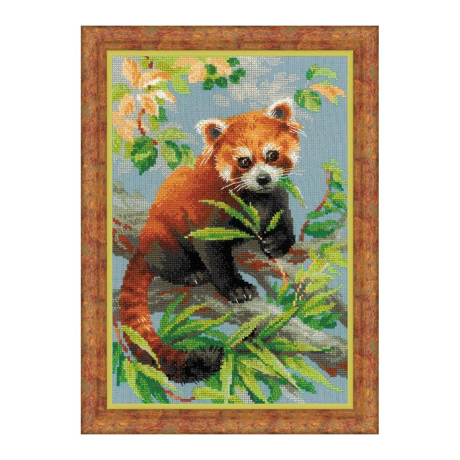 Rakuten - RIOLISクロスステッチ刺繍キット No.1627 「Red Panda」 (レッドパンダ レッサーパンダ)