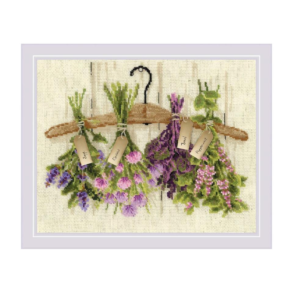 Rakuten - RIOLISクロスステッチ刺繍キット No.1717 「Herbs」 (ハーブ) 【海外取り寄せ/納期30～60日程度】