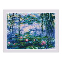 RIOLISクロスステッチ刺繍キット No.2034 Water Lilies after Claude Monet 039 s Painting (クロード モネ 睡蓮) 【海外取り寄せ/納期1～2ヶ月程度】