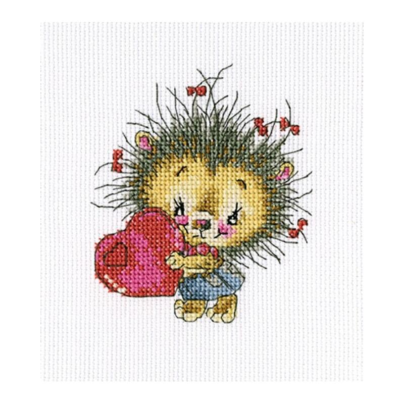 RTO クロスステッチ刺繍キット C215 「Kind heart!」 【海外取り寄せ/通常納期40〜80日程度】