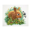 RTO クロスステッチ刺繍キット M323 「Rabbit and butter」 (ウサギ) 【海外取り寄せ/通常納期40~80日程度】