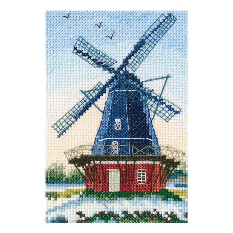 Rakuten - RTO クロスステッチ刺繍キット C280 「Mills」 (風車) 【海外取り寄せ/通常納期40〜80日程度】