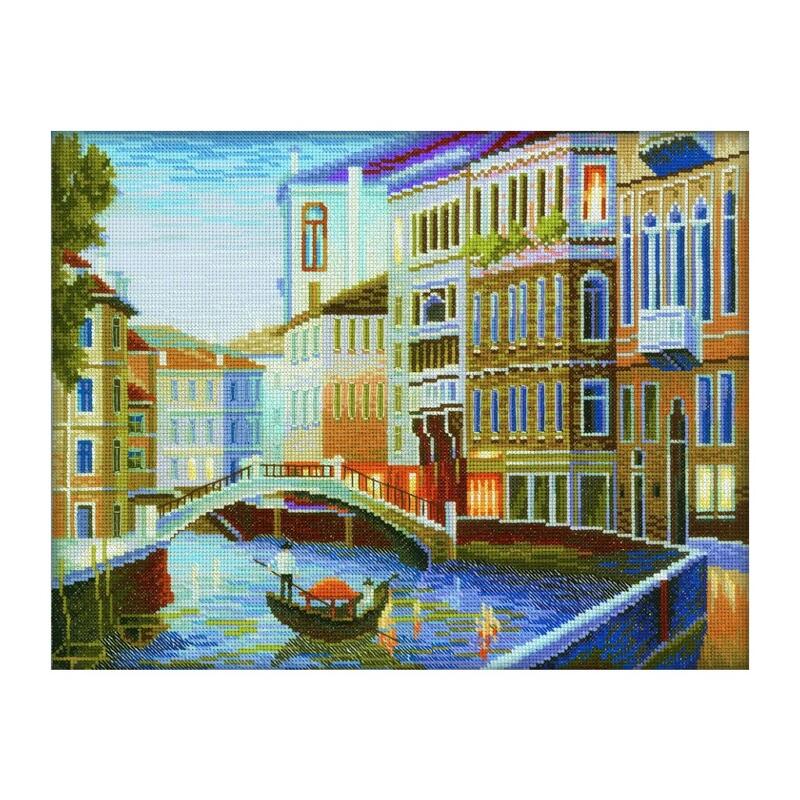 RTO クロスステッチ刺繍キット M199 「Night Venice」 (夜のヴェニス ベネチア) 【海外取り寄せ/通常納期40〜80日程度】