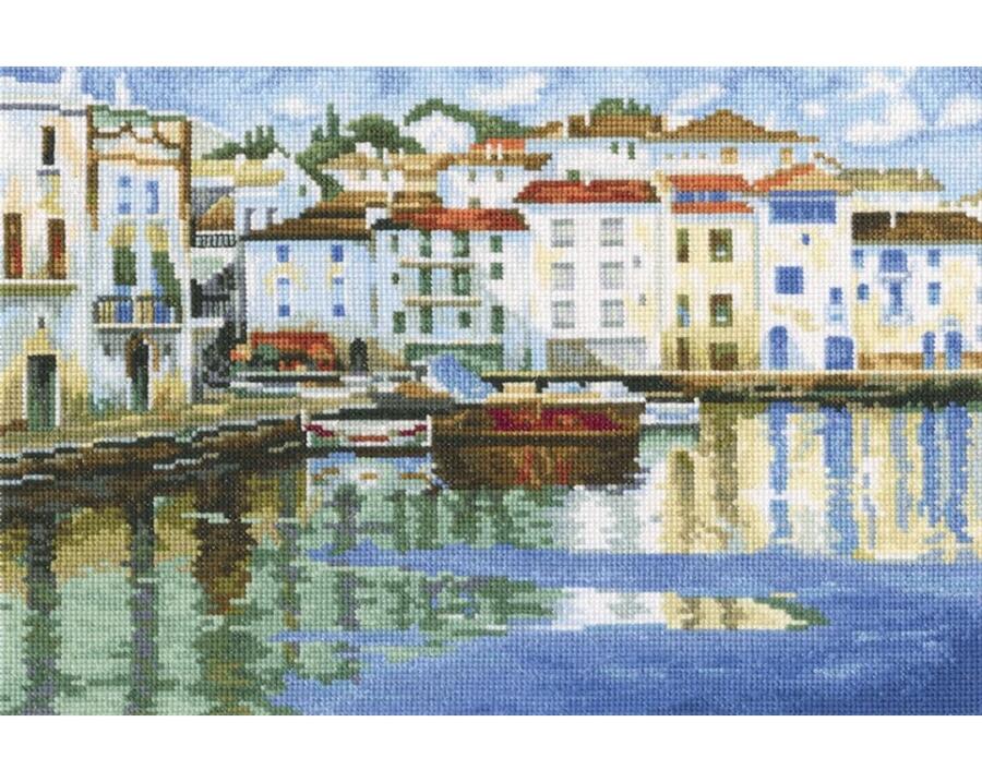 RTO クロスステッチ刺繍キット M466 「Quiet bay」 (静かな湾) 【海外取り寄せ/通常納期40〜80日程度】