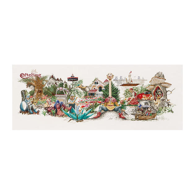 Thea Gouverneur クロスステッチ刺繍キットNo.2041 「Efteling」(エフテリング) テア・グーヴェルヌール 