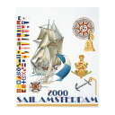 Thea Gouverneur クロスステッチ刺繍キット No.3080J 「Sail 2000」 布:ジョベラン (帆船 セイル2000 アムステルダム) オ...