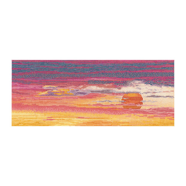 Thea Gouverneur クロスステッチ刺繍キットNo.410A 「Sky Study 10」(空の景色 10) オランダ テア・グーヴェルヌール 【取り寄せ/納期40〜80日程度】